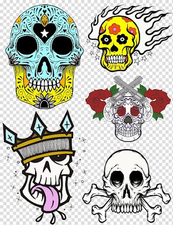 Calavera Day of the Dead Literary Calaverita Calaca Halloween, Halloween transparent background PNG clipart