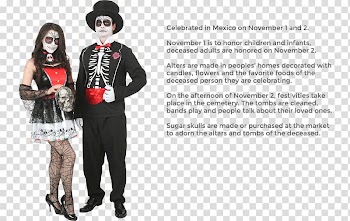 Calavera Day of the Dead Mexican cuisine Cosmetics Ofrenda, eyebrow pencil transparent background PNG clipart