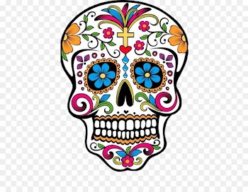Calavera Day of the Dead Skull Clip art - skull 