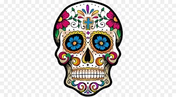 Calavera Day of the Dead Skull Mexican cuisine Clip art - skull 