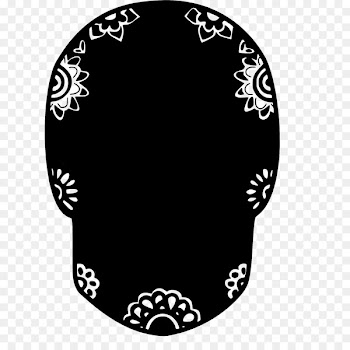 Calavera, Drawing, Skull, Black, Visual Arts PNG