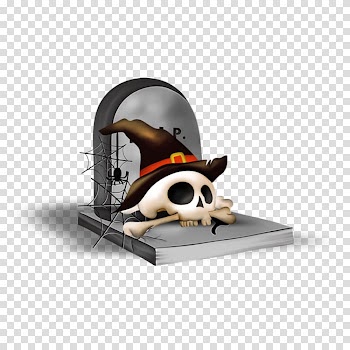 Calavera Halloween , Halloween transparent background PNG clipart