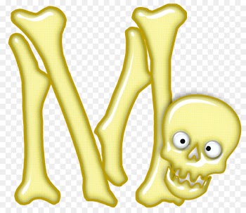 Calavera Letter Alphabet Day of the Dead Halloween - Halloween 