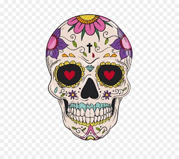 Calavera Mexican cuisine Drawing Idea Skull and crossbones - Skull with pattern 
