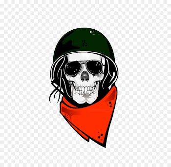 Calavera Skull Art Clip art - Scary skull 
