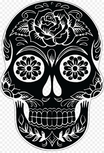 Calavera Skull Silhouette Clip art - skulls 