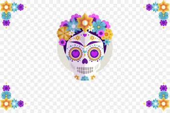 Calavera Wedding invitation Day of the Dead Public holiday Skull - Effect Skull 