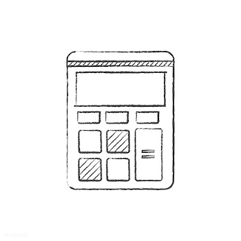 Calculator math accounting | Free stock vector - 396927
