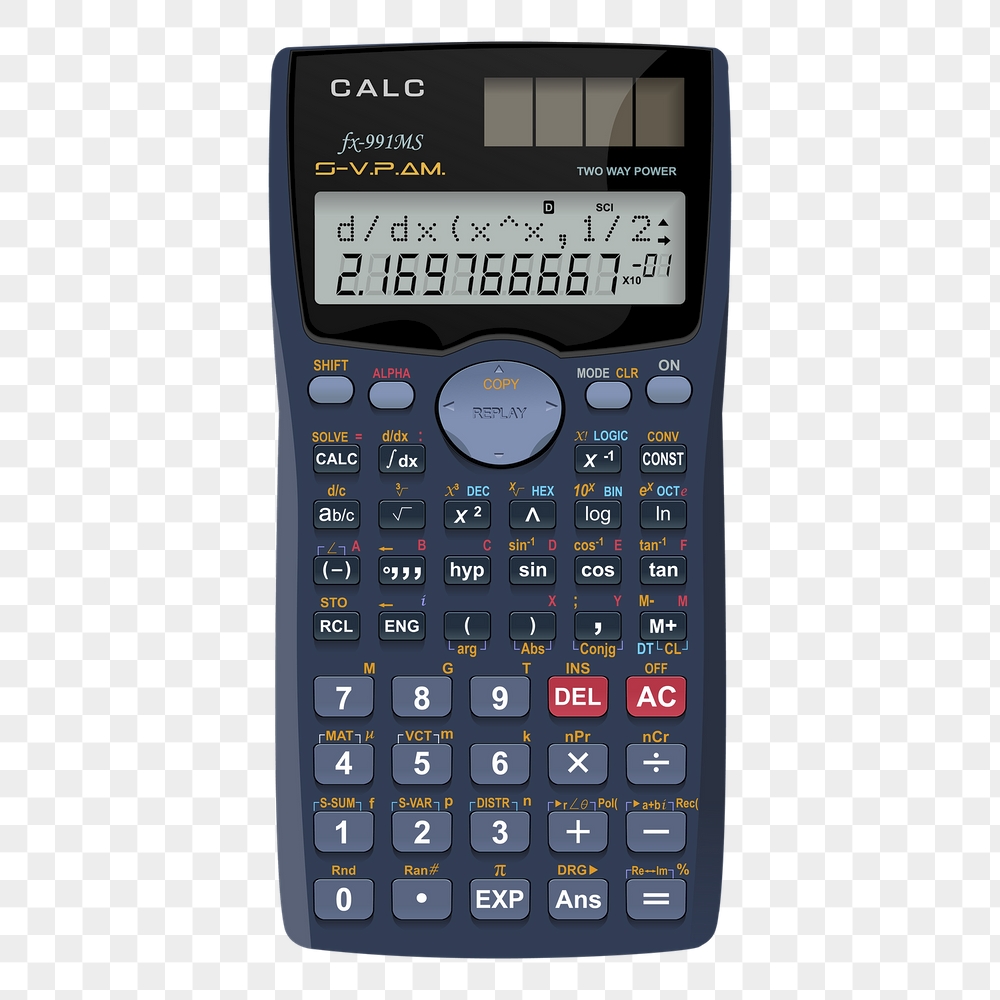Calculator png sticker, object illustration, | Free PNG - rawpixel