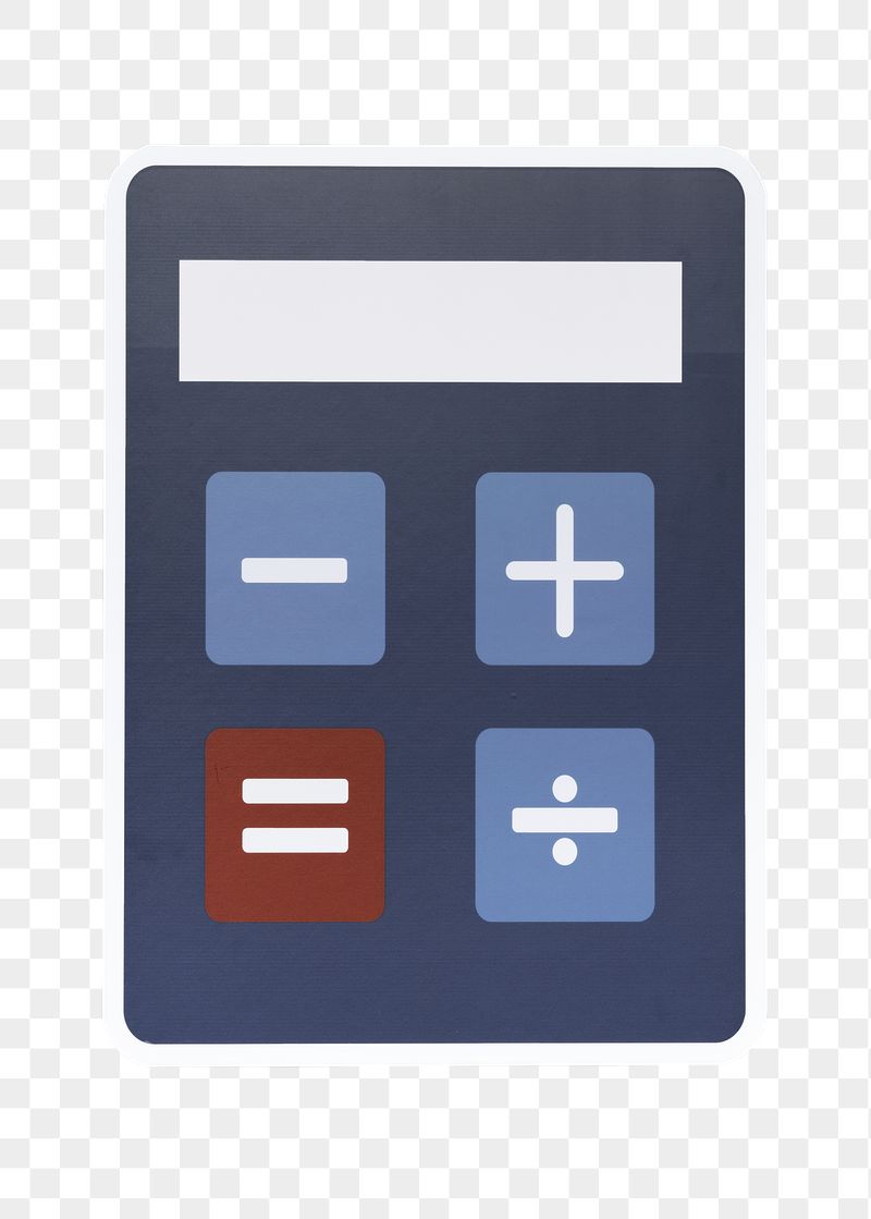 Calculator png sticker, transparent background | Free PNG - rawpixel