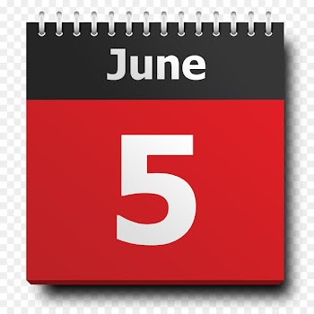 Calendar 19 April Lake Country Grill Time 0 - June 5 