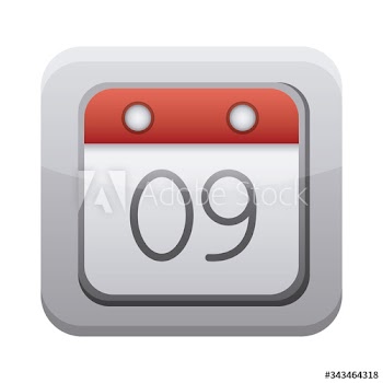 calendar app button menu icon