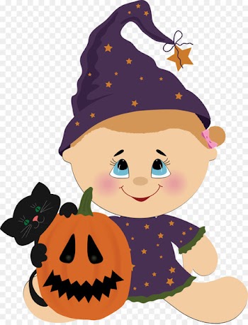 Calendar Child October - Halloween 