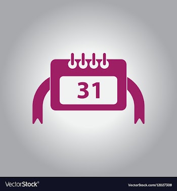 Calendar christmas calendar vector image