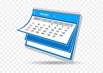 Calendar date Illustrator - 2019 calendar 