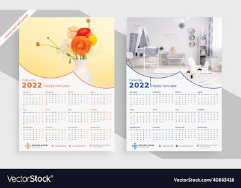 calendar design 2022