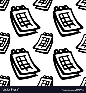 calendar dudule - seamless background