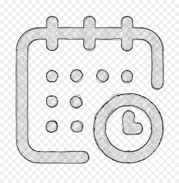 Calendar icon Calendar & Date icon