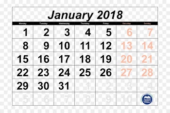 Calendar January Template Microsoft Excel - calendar 2018 