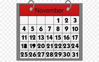 Calendar May Clip art - November Cliparts 