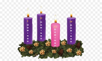 Calendar of saints Candle God Advent - corona 