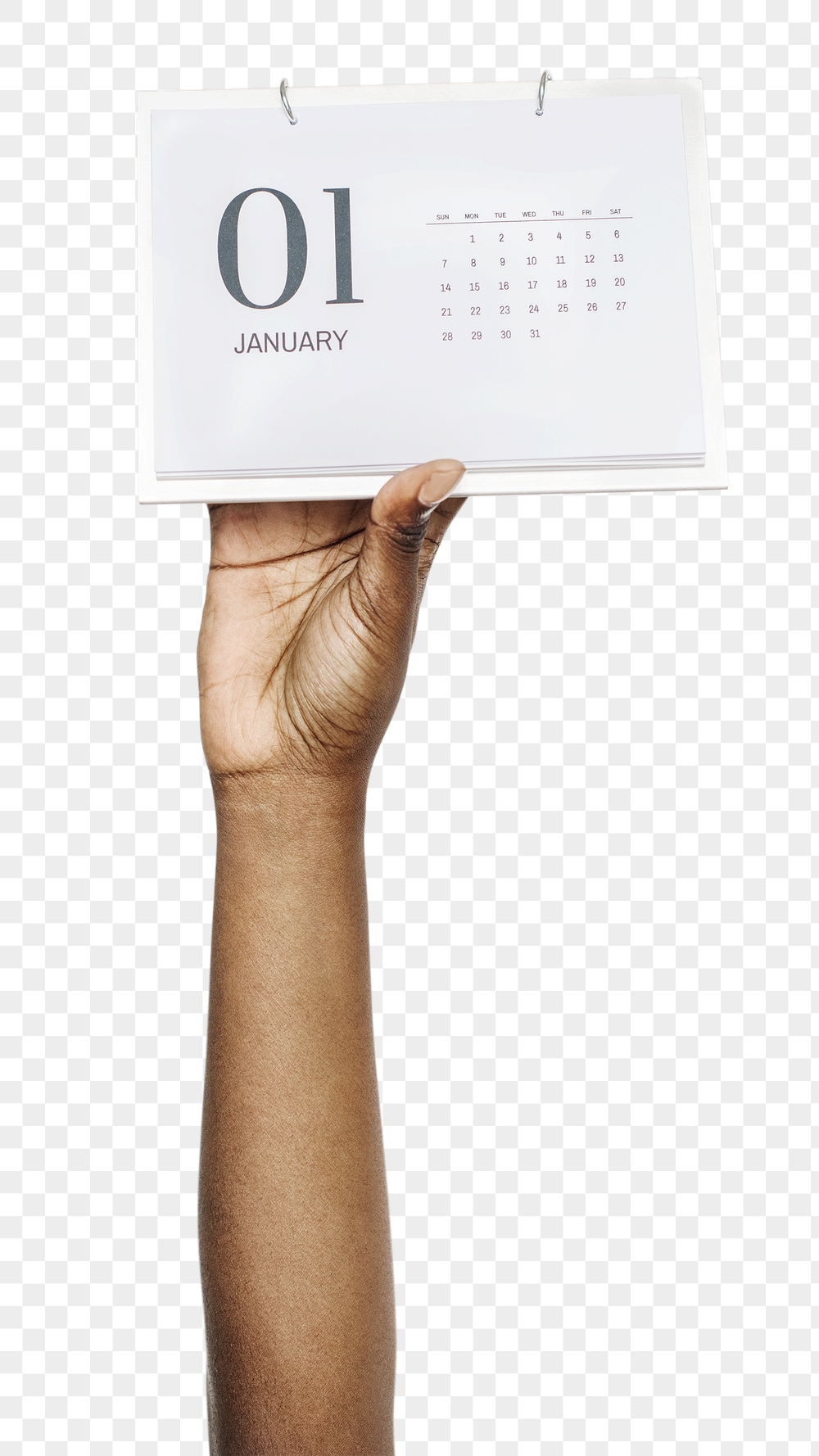 Calendar png in black hand | Free PNG - rawpixel