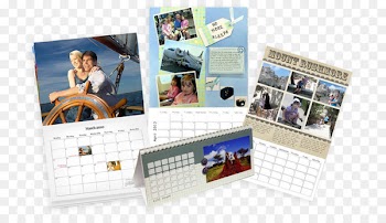 Calendar Scrapbooking Paper Printing - fashion watercolor desk calendar 