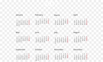 Calendar Time Stock photography English - 2017 European Calendar PNG Image 