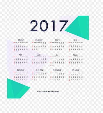 Calendar Triangle Template - Triangle background business calendar 