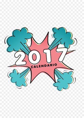 Calendar Vexel - Welcome New Year 2017 