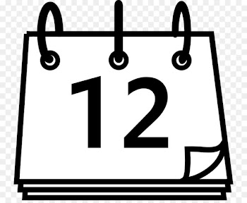 Calendar White Black Clip art - Free Calendar Image 