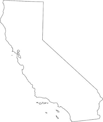 California png outline | USA ZIP codes - Clip Art Library