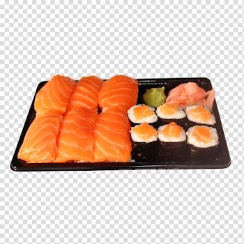 California roll Sashimi Smoked salmon Sushi Chez Vous, sushi transparent background PNG clipart