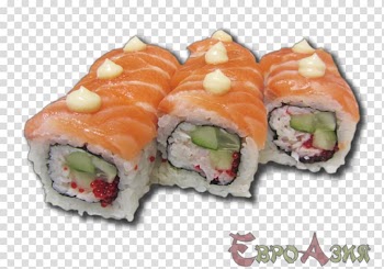 California roll Sashimi Smoked salmon Sushi Recipe, sushi transparent background PNG clipart