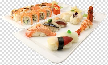 California roll Sashimi Sushi simplyHOME.cz Smoked salmon, sushi transparent background PNG clipart