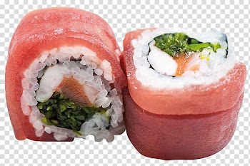 California roll Sashimi Sushi Smoked salmon Bokoto Zaragoza, nori seaweed transparent background PNG clipart