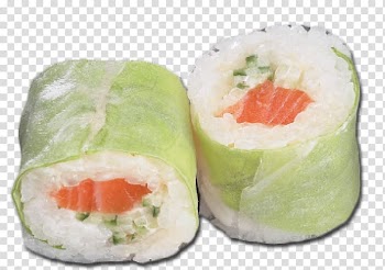 California roll Smoked salmon Vegetarian cuisine Sushi 09759, sushi transparent background PNG clipart