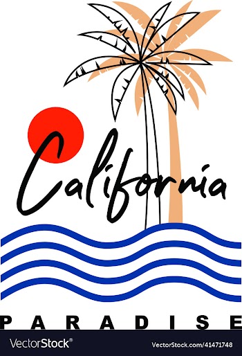 california t shirt design ready to print