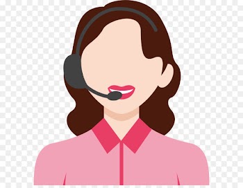 Call Centre Customer Service Technical Support - Vector call center female customer service 