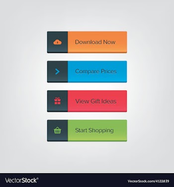 Call-To-Action button set vector image