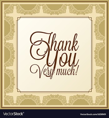  					Calligraphic lettering thank you vector image														