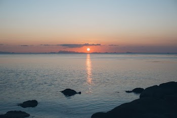 Calm Ocean Water during Golden Hour