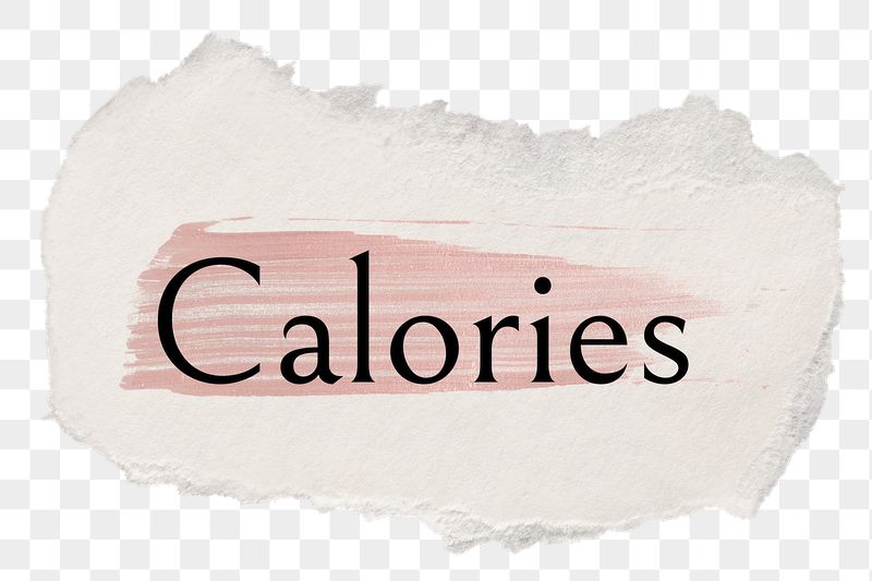 Calories png ripped paper word | Free PNG - rawpixel