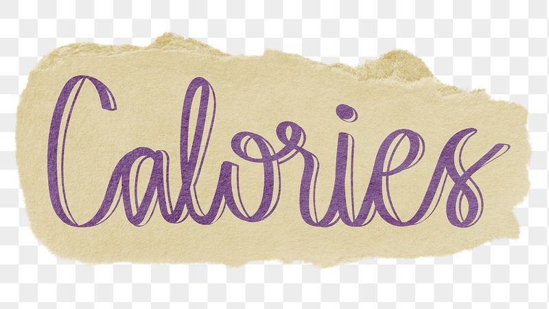 Calories png word sticker typography, | Free PNG - rawpixel