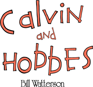 Calvin and Hobbes Logo Vector