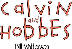 Calvin and Hobbes Logo Vector