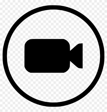 Cam Camera Record Video Film Movie Round Comments - Youtube Icon Transparent Background