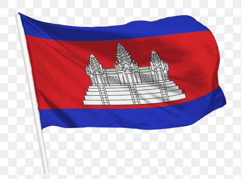 Cambodian flag png waving, national | Free PNG - rawpixel