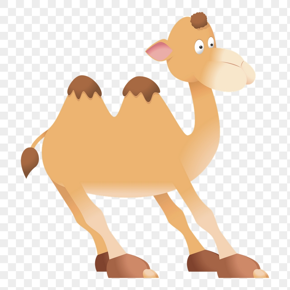 Camel png sticker, cute animal | Free PNG - rawpixel