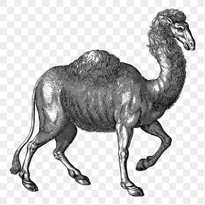 Camel png sticker illustration, transparent | Free PNG - rawpixel